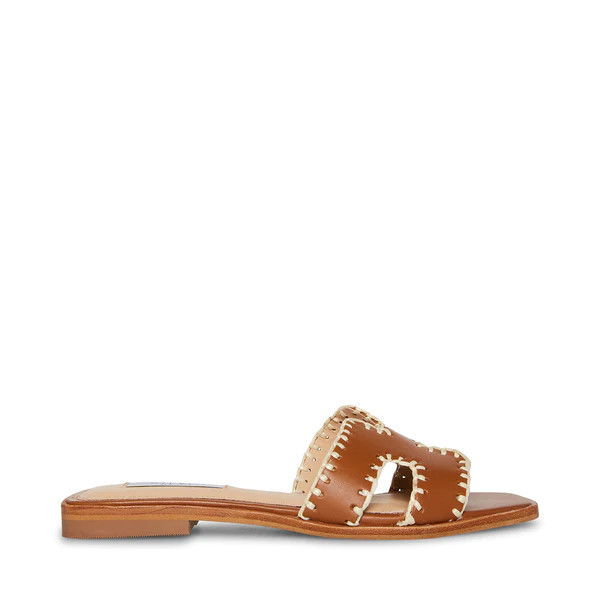 HADYN WOVEN COGNAC LEATHER | Steve Madden (US)