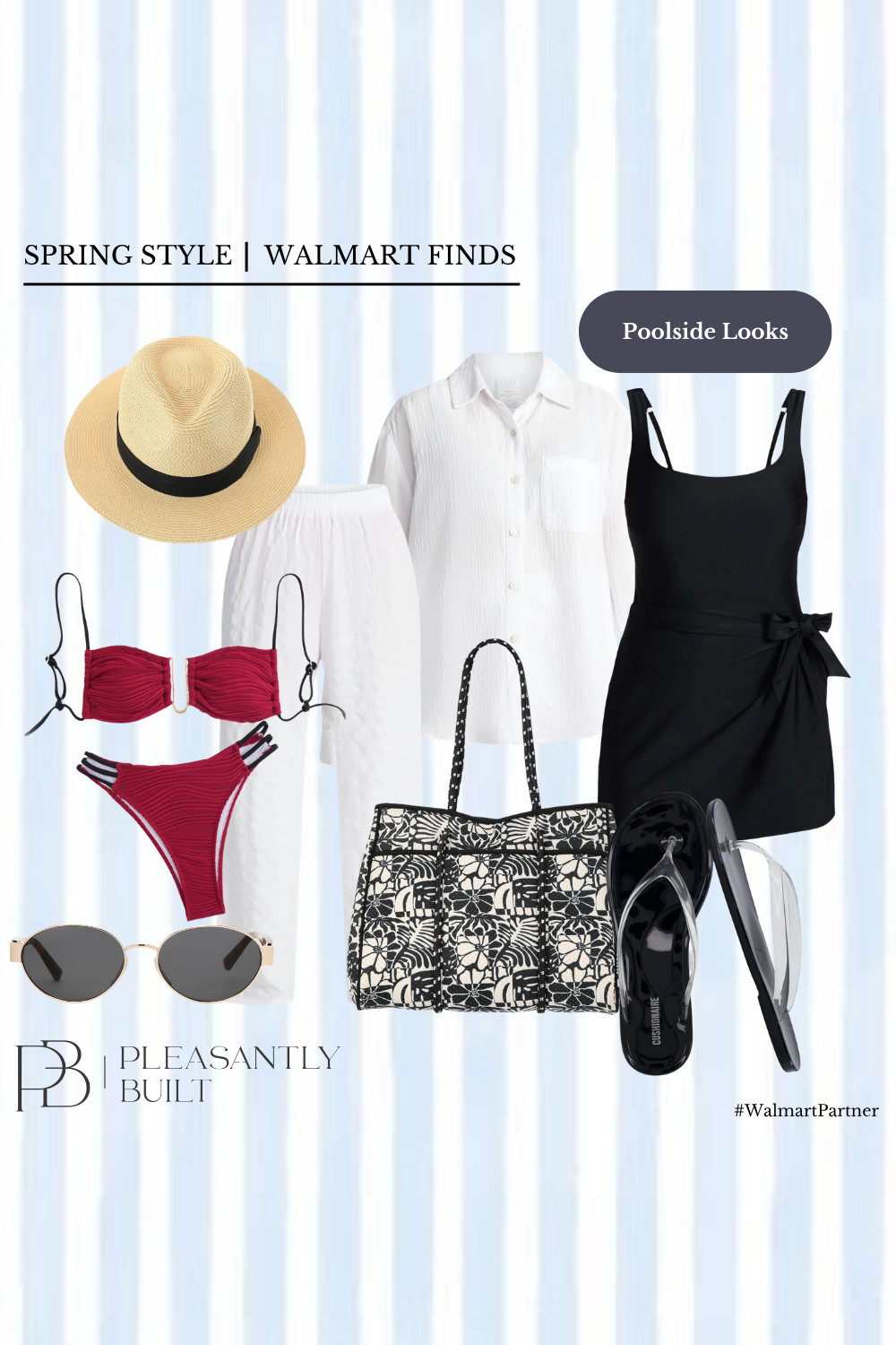 Poolside, but make it chic ☀️💦 These Walmart finds have everything you need—from flattering swimsuits and breezy coverups to sunnies, hats, flip flops, and roomy totes for all your essentials.

#LTKstyle #WalmartFinds #PoolsideStyle #SwimwearStyle #SummerReady #BeachToPool #CoverupStyle #SunglassesStyle #FlipFlopSeason #ToteBagStyle #ResortWear #VacationVibes #AffordableStyle #ChicOnABudget #LTKsummer #pleasantlybuilt 

 #LTKSeasonal #LTKSwim #LTKTravel