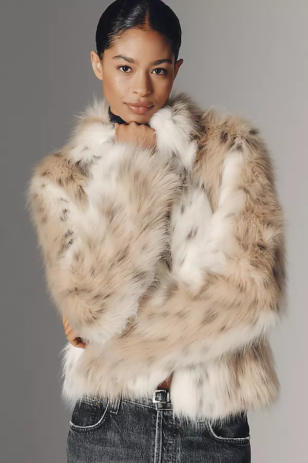 Wild Dream Faux-Fur Coat Jacket | Anthropologie (US)