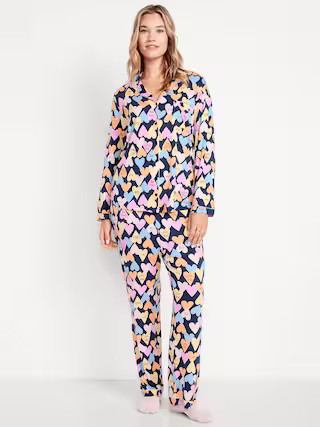 Sunday Sleep Knit Jersey Pant Set | Old Navy (US)