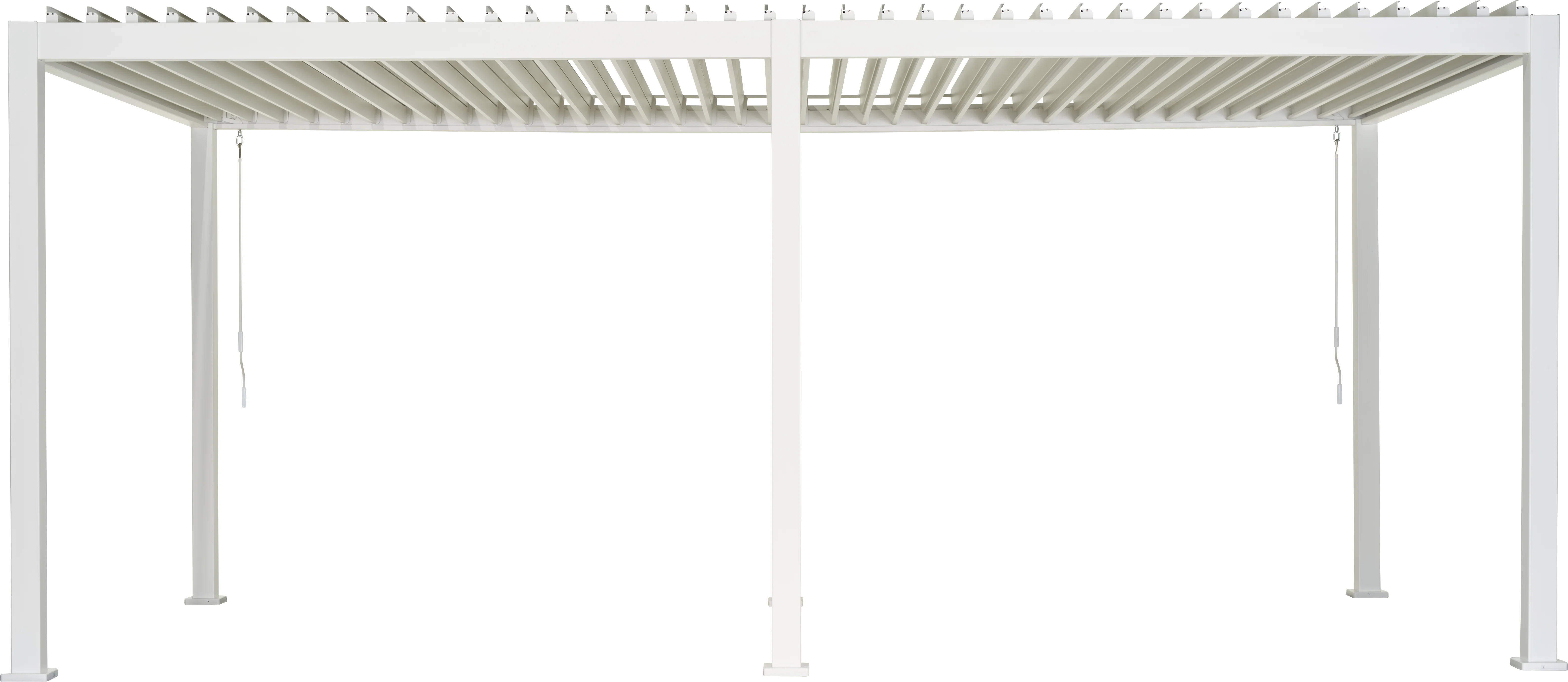 Mirador 111S 10x20 Ft. Outdoor Aluminum Pergola with Adjustable Louvered Roof & Reviews | Wayfair | Wayfair North America