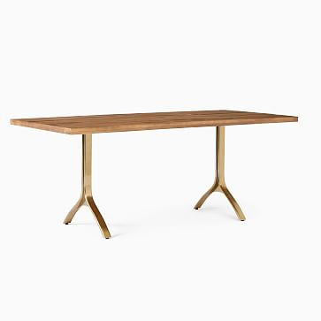 Avery Wishbone Dining Table - Natural (In-Stock & Ready to Ship) | West Elm (US)