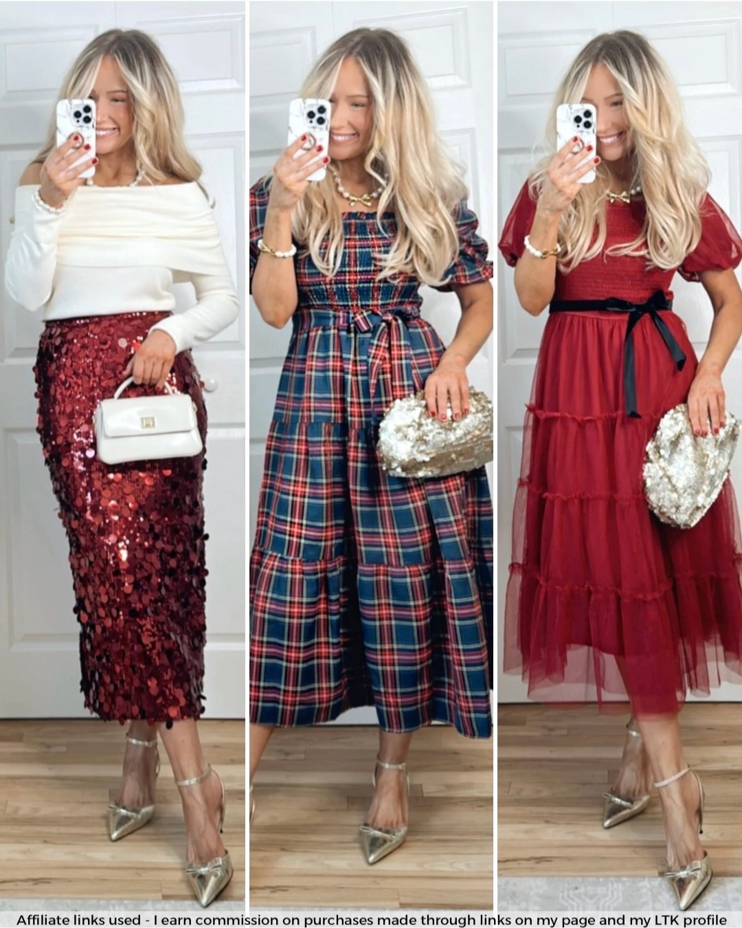 Holiday party outfits

Amazon holiday dresses
Amazon red sequin skirt midi
Classic holiday outfits
Tartan plaid midi dress
Red tulle dress 

#LTKHoliday