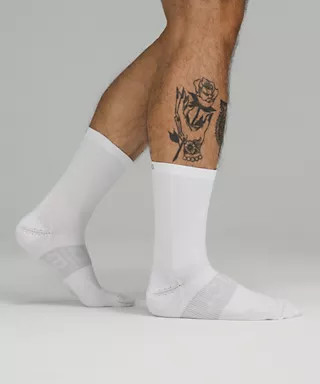 Men's Power Stride Crew Sock 3 Pack | Lululemon (US)