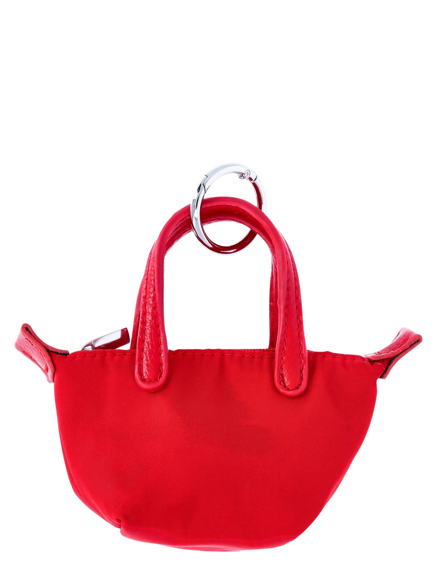 No Boundaries Women's Mini Tote Bag Charm, Classic Red | Walmart (US)