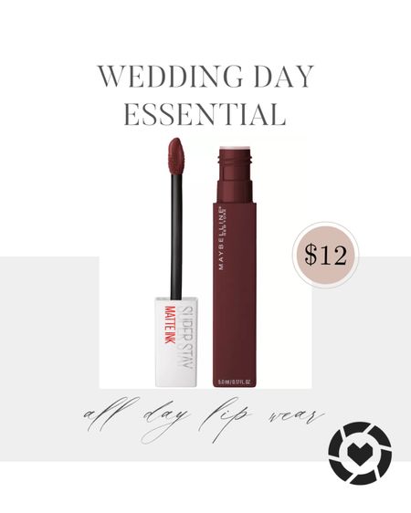 Wedding day essential product, all day lip wearr

#LTKbeauty #LTKwedding