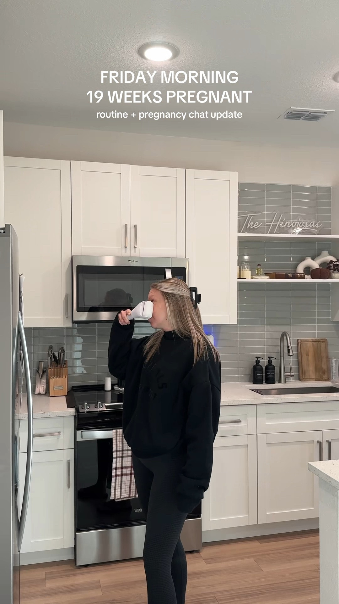 Friday morning 19 weeks pregnant! #nike 

#LTKBump