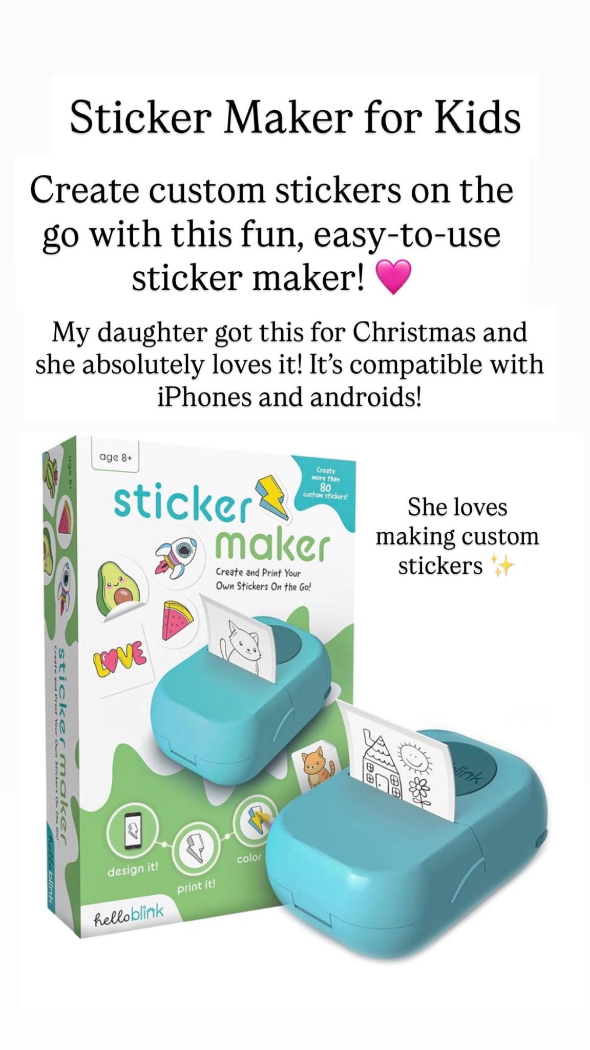 Easy and fun sticker maker for kids 

#LTKKids