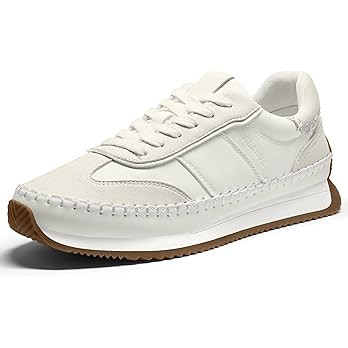 Vilanva Women's Fashion Sneakers Casual Tennis Shoes with Non-Slip Retro Gum Sole Ladies Walking ... | Amazon (US)