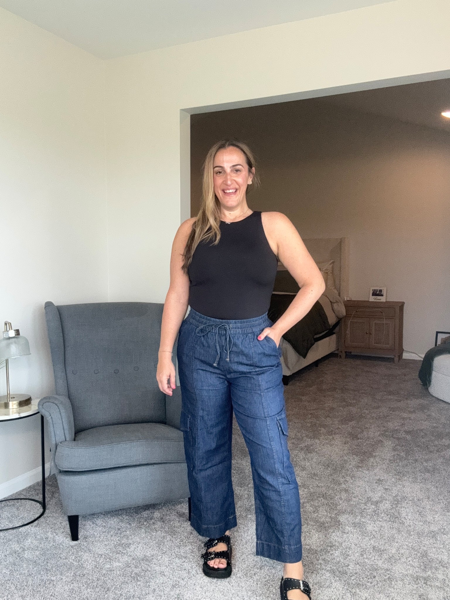 Wearing size medium in both the top and bottom. I think they run tts!

#LTKOver40 #LTKFindsUnder50 #LTKStyleTip