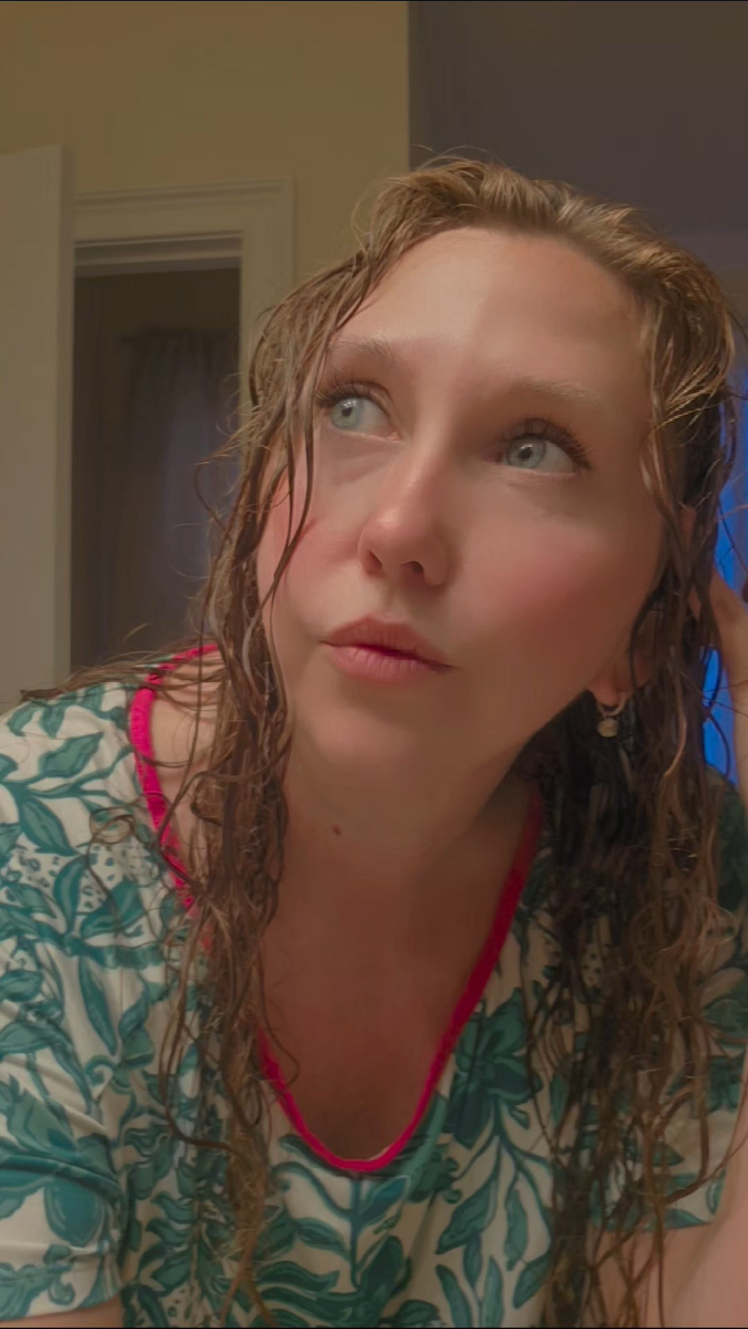 @garnierusa new air dry curl cream is a win. A lot of time my curls just look stringy. I have a natural wave in my hair and it wants to curl… this creates SOFT touchable tighter curls for me! Big props to #garnier from me for this one! 

#livinglargeinlilly #giftedbygarnier #curlyhair #haircare 

#LTKBeauty #LTKmorningroutine #LTKselfcare