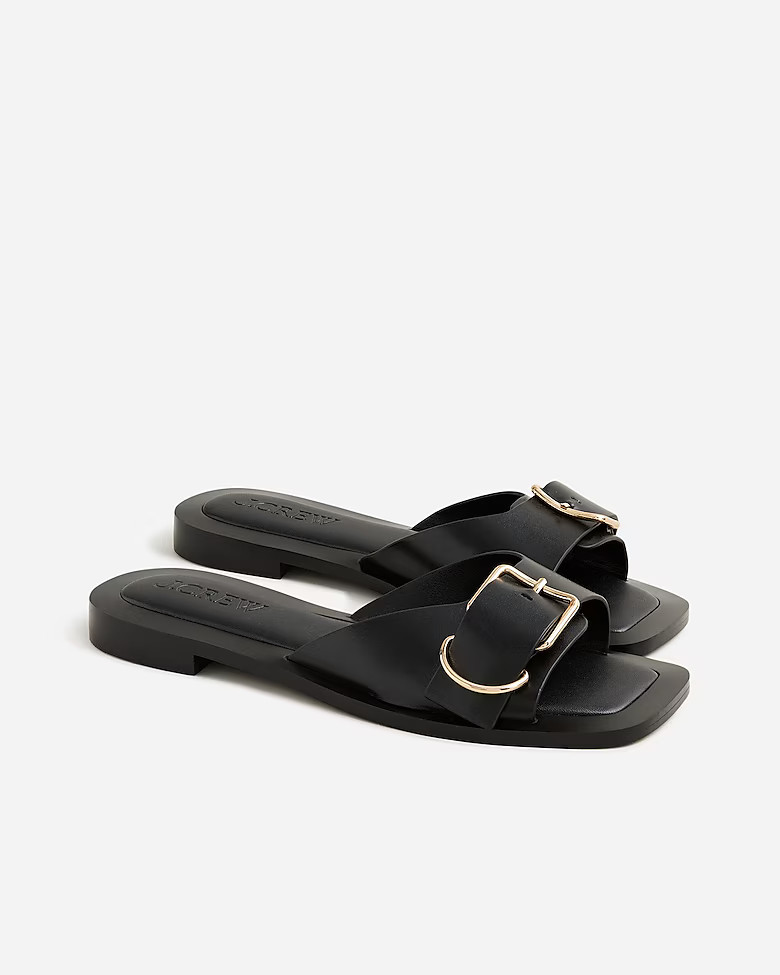 Callie sandals in leather | J. Crew US