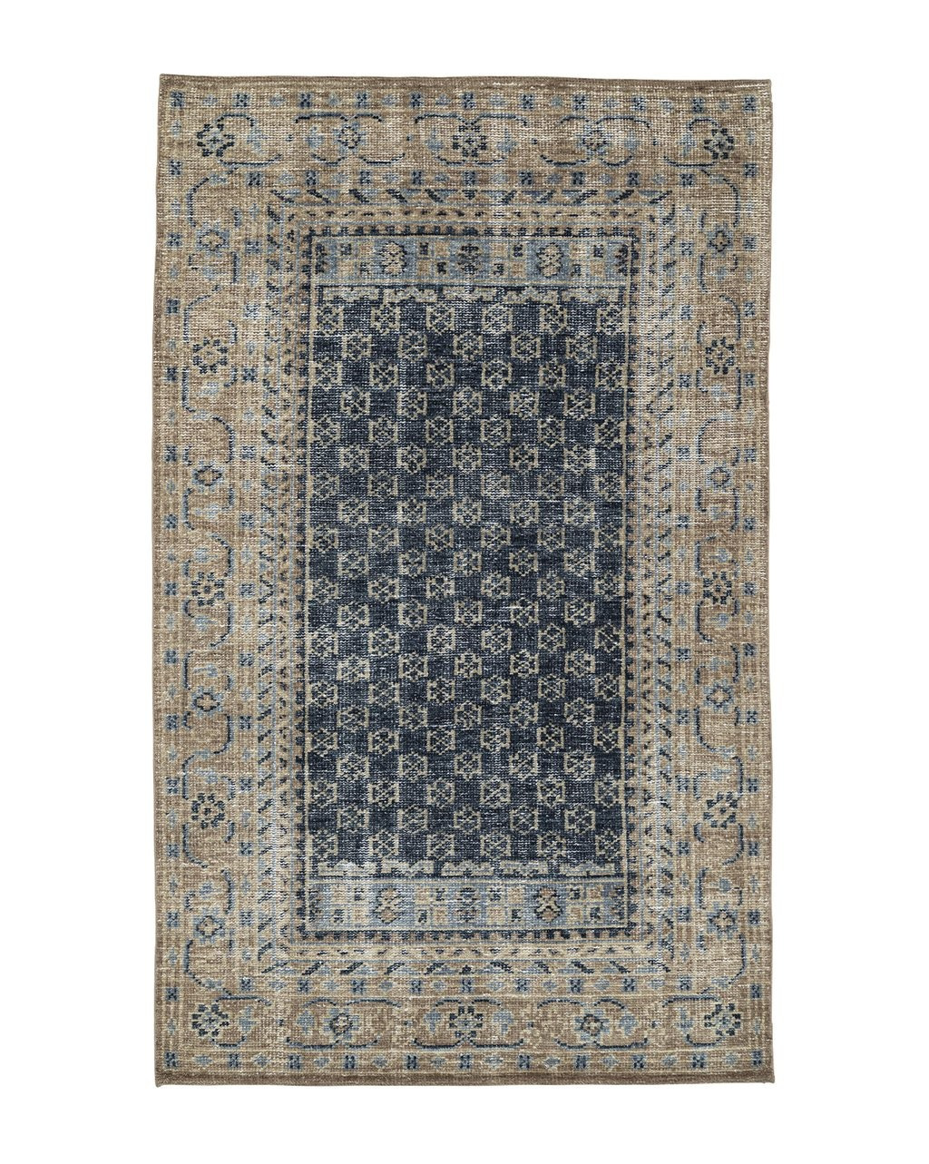 Anya Indigo Hand-Knotted Rug | McGee & Co.
