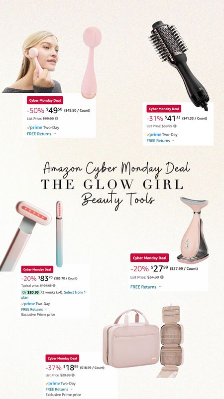 Here are some of my favorite #BeautyTools that I’ve found on #Amazon during #CyberMonday

Now is a great time to shop for the beauty fanatics in your life (or yourself)! ✨😊💕

#LTKBeauty #LTKSkincare

#LTKsalealert #LTKCyberWeek #LTKGiftGuide