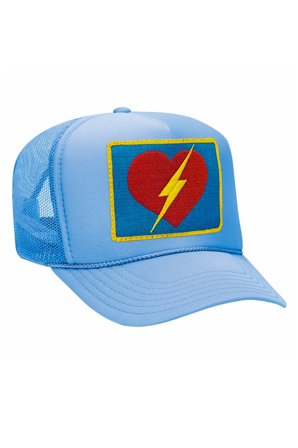 VINTAGE BOLT HEART TRUCKER HAT | Aviator Nation