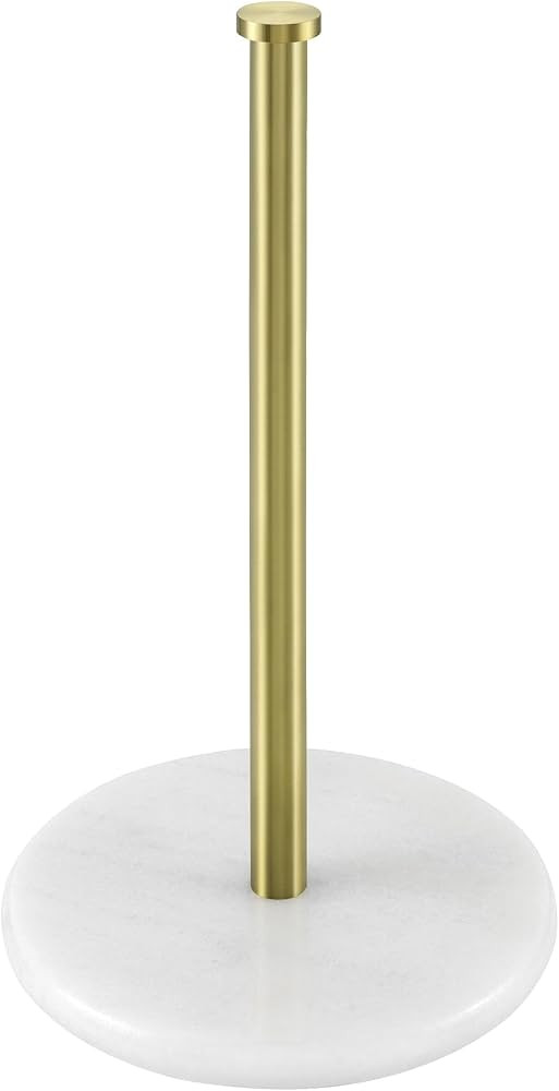 KES Marble Paper Towel Holder Gold Countertop, Kitchen Standing Paper Towel Holders Marble Base S... | Amazon (US)