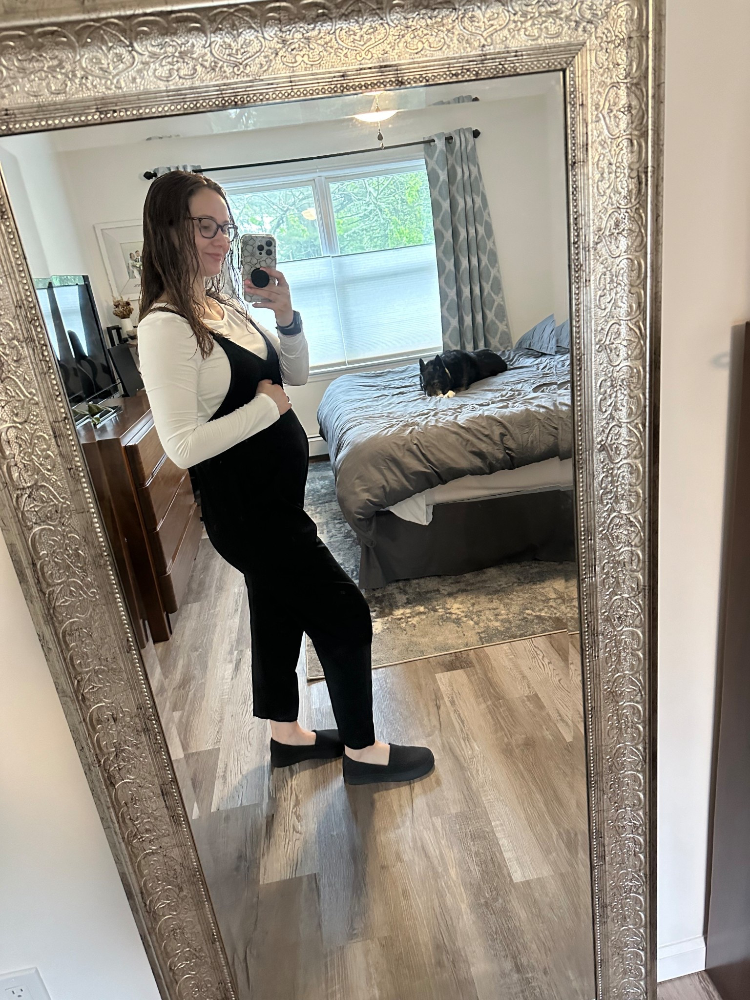 Casual maternity outfit. Comfy and great for running errands

#LTKFamily #LTKBaby #LTKBump