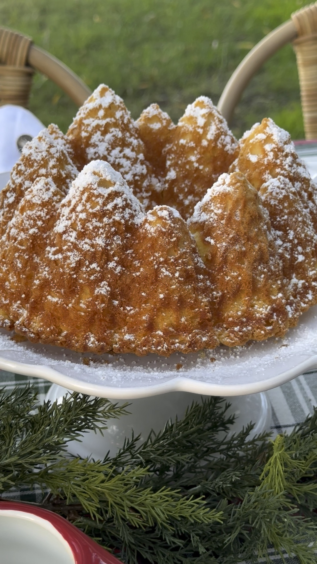 The prettiest Christmas tree Bundt cake pan from @wayfair #wayfairpartner #wayfair #onlyatwayfair #paidlinks 

#LTKParties #LTKHome #LTKHoliday