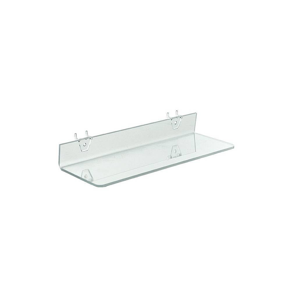 Azar Displays 13.5"" X 8"" 4pk Clear Acrylic Shelf For Pegboard | Target