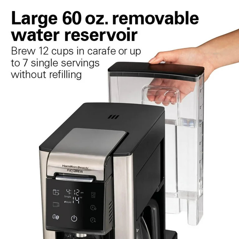 Hamilton Beach FlexBrew Advanced 5-in-1 Coffee Maker | Walmart (US)
