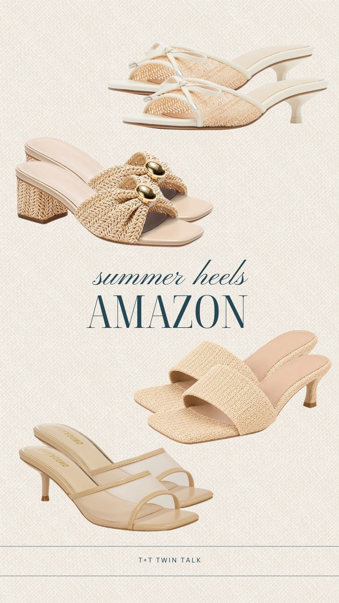 Summertime calls for cute heels to go with all those dresses! We are loving these options! These heels are so stylish but not too tall!

#LTKootd #LTKgrwm #LTKdayinmylife