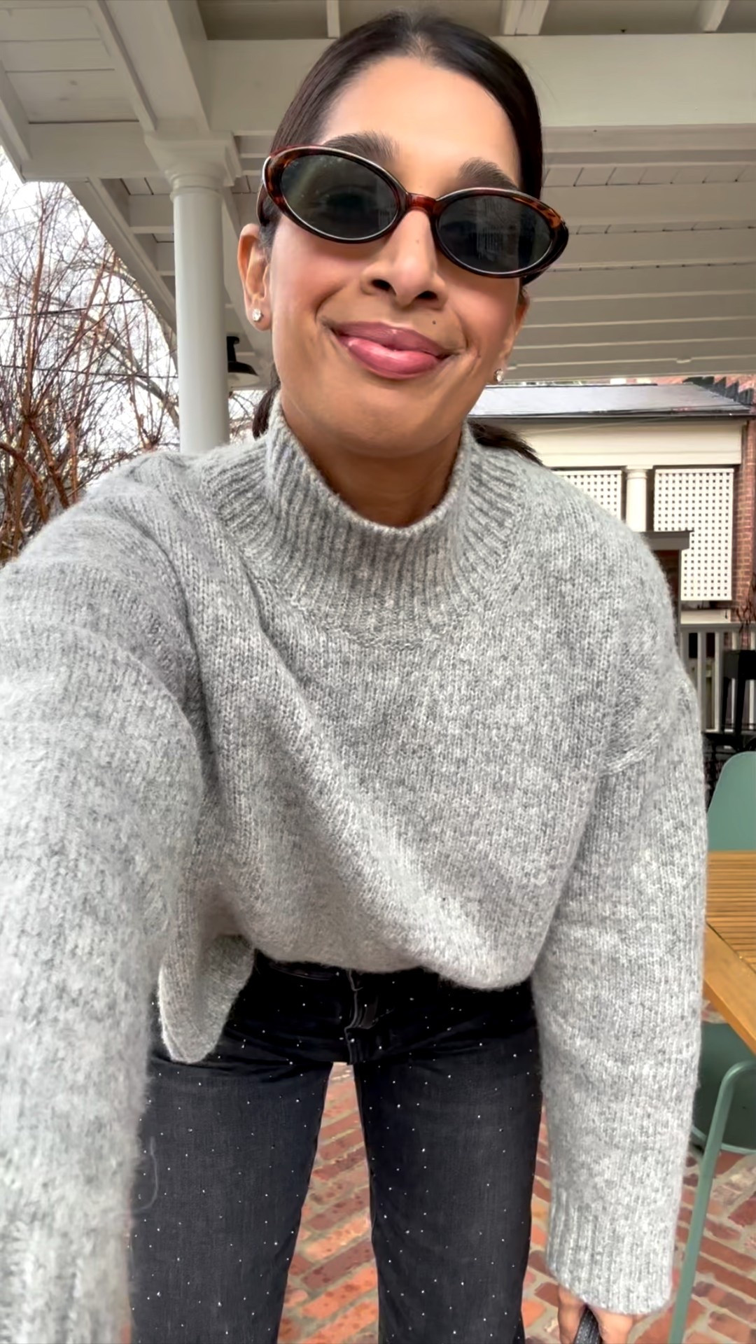 Jeans - TTS, 27
Sweater old Everlane, linked similar 
Heels old target, linked similar 

#LTKootd #LTKgrwm #LTKHoliday