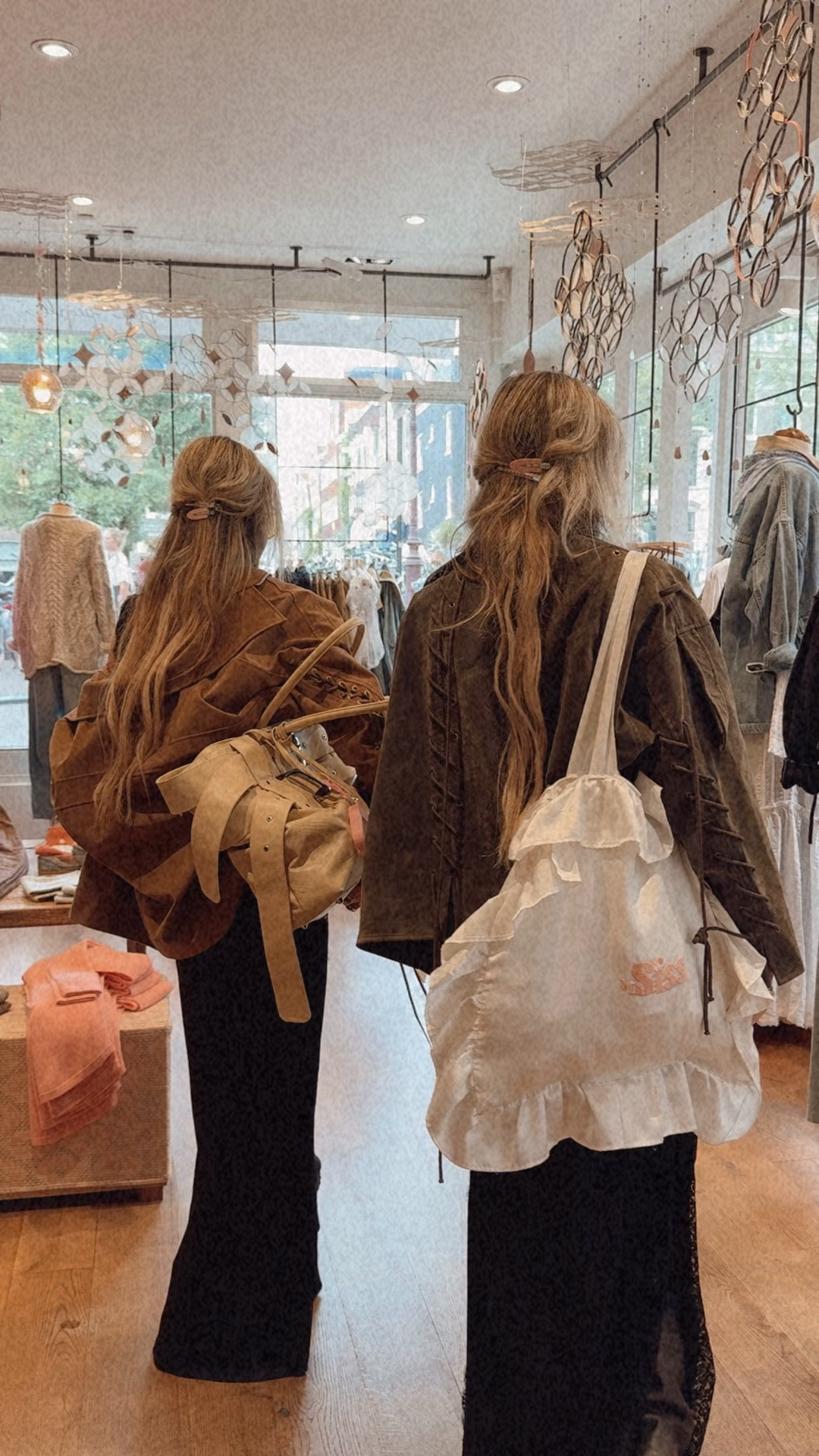 Free People newest instore finds we love!! This Amsterdam sweater 🥹🫶🏻🫶🏻💕 you know we love a big oversized goodie!! And the bralettes we need to have all colors. Always styling our blazers with these lace bralettes.

Amsterdam fashion week

#LTKFashionMonth #LTKstyletip #LTKautumn