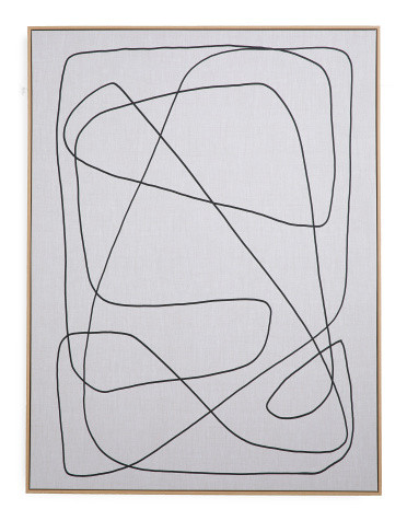 30x40 Framed Passage Natural Canvas Wall Art | TJ Maxx