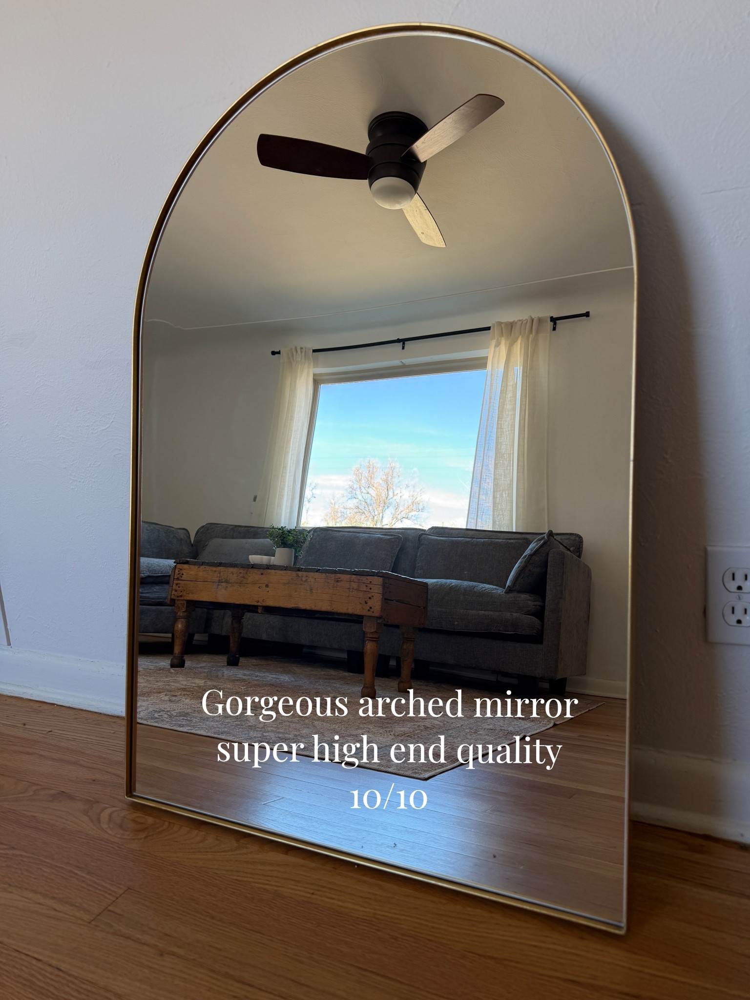 Love this mirror!  You are paying a bit more but that is because it is such nice quality!  Think frame, comes in multiple finishes, very well packaged.  This company makes frames for existing mirrors as well!  mirror, living room, entry mirror, bedroom mirror

#LTKmomlife #LTKHome #LTKBeauty