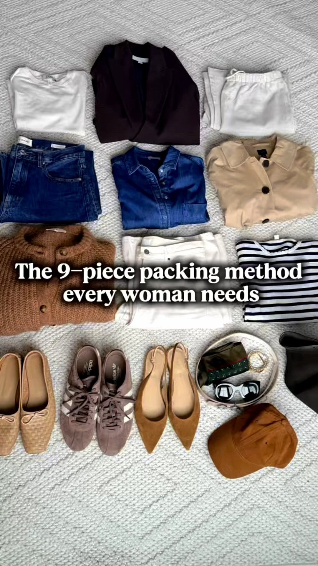 *Overpacking isn’t the problem—
packing without a system is.

I use a 9-piece method that mixes into multiple outfits—
so you pack less, but wear more.

No duplicates.
No “just in case.”
Just effortless outfits that work.

Everything I’d pack is linked here 👇

#LTKTravel #LTKOver40 #LTKootd
