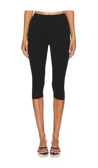 Florien Knit Capri in Black | Revolve Clothing (Global)