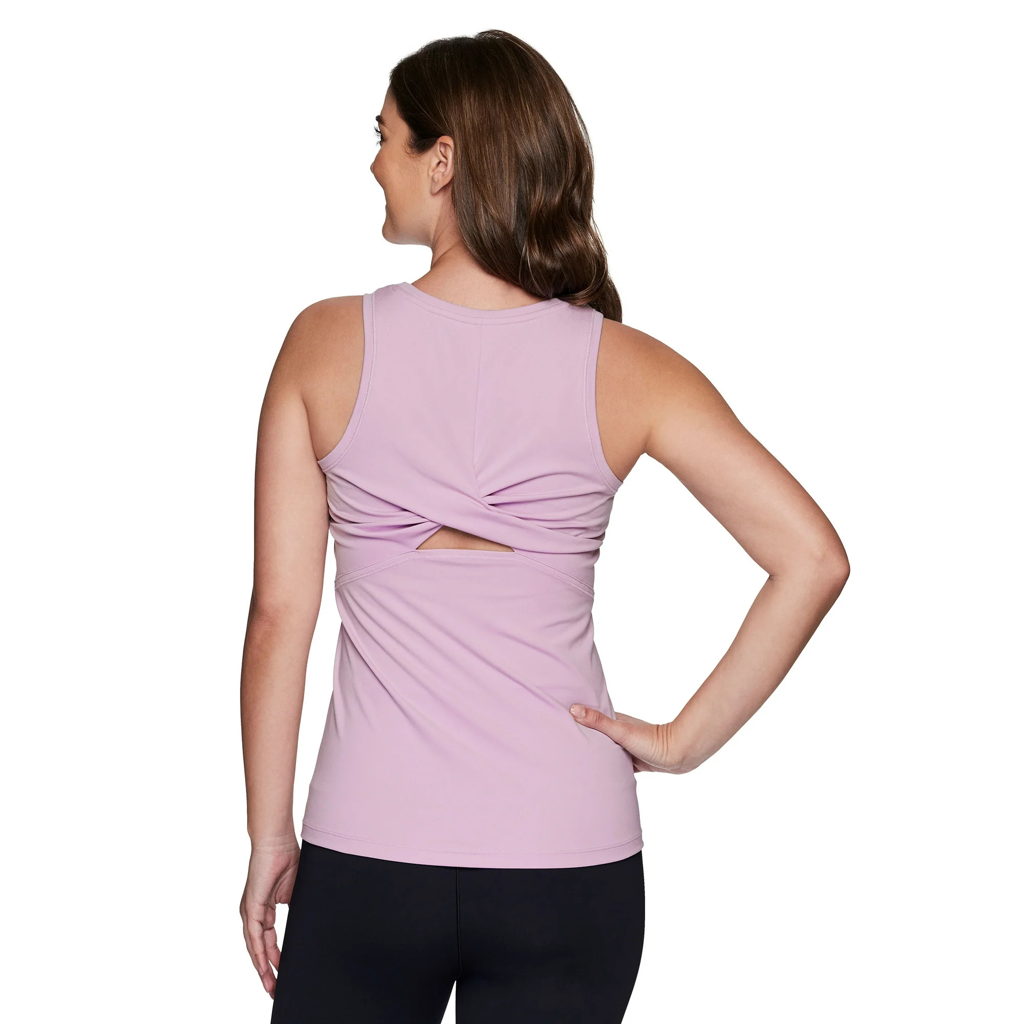 RBX Active Women's Soft Yoga Workout Knot Back Tank Top - Walmart.com | Walmart (US)