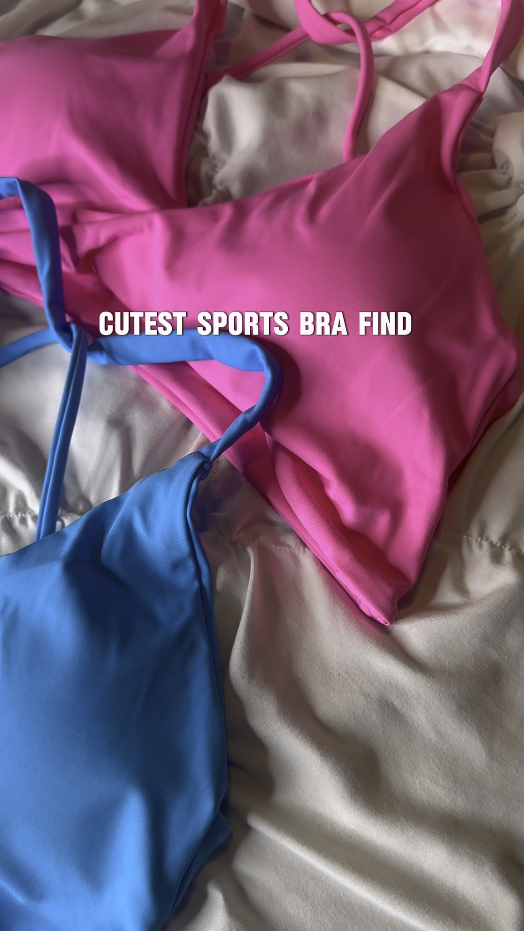 The cutest sports bra!! Love the crisscross front detailing 🎀🎀🎀

#LTKStyleTip #LTKActive #LTKFitness