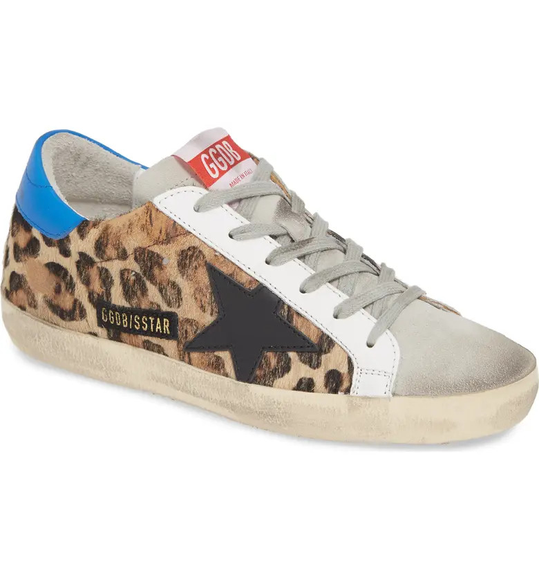 Superstar Genuine Calf Hair Sneaker | Nordstrom