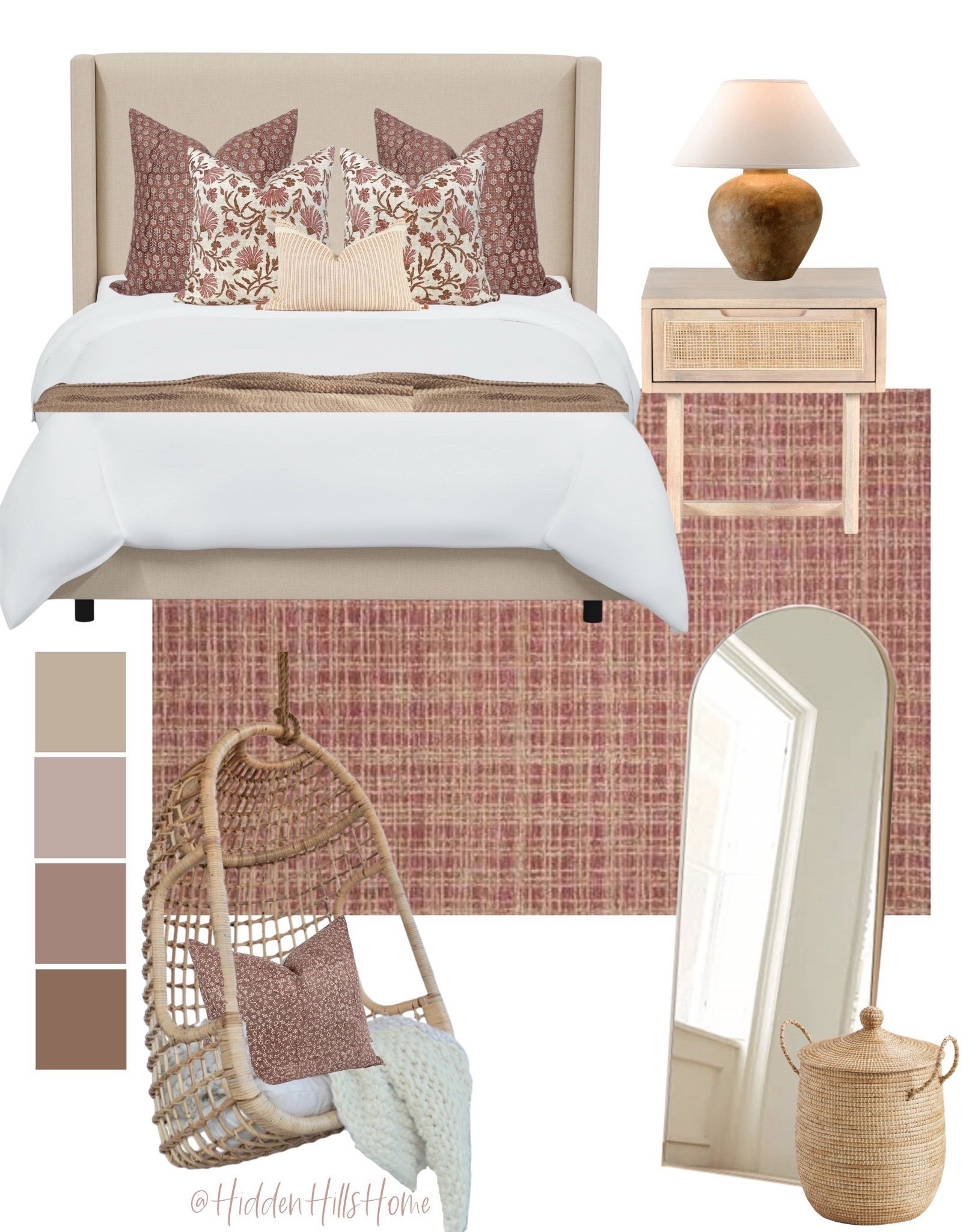 Modern transitional girls bedroom design, girls bedroom mood board, teen girls room inspo #girls 



#LTKKids #LTKCyberWeek #LTKHome