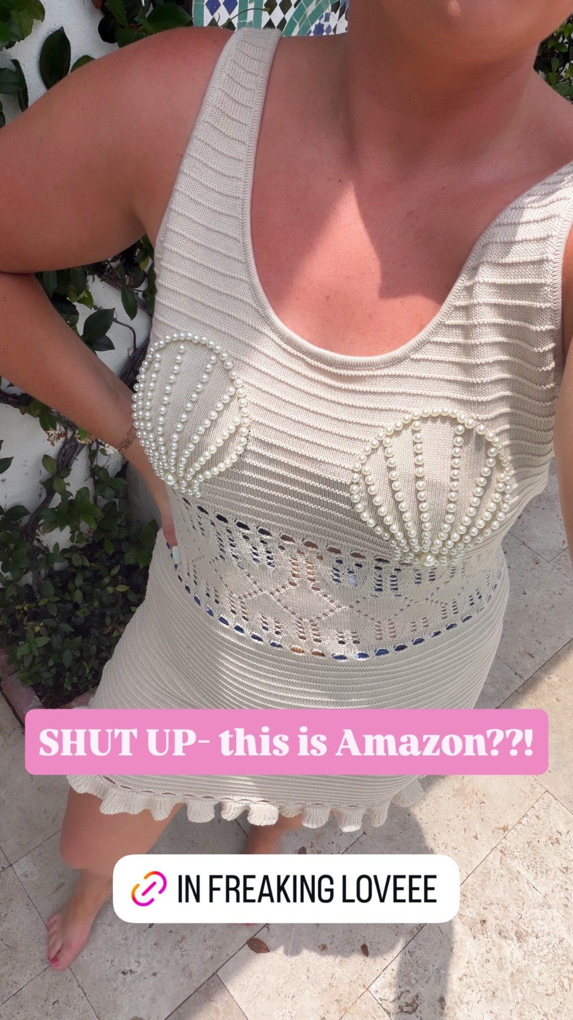 SHUT UP- this is Amazon??! how cute is this new seashell dress I got?!!

#LTKSeasonal #LTKMidsize