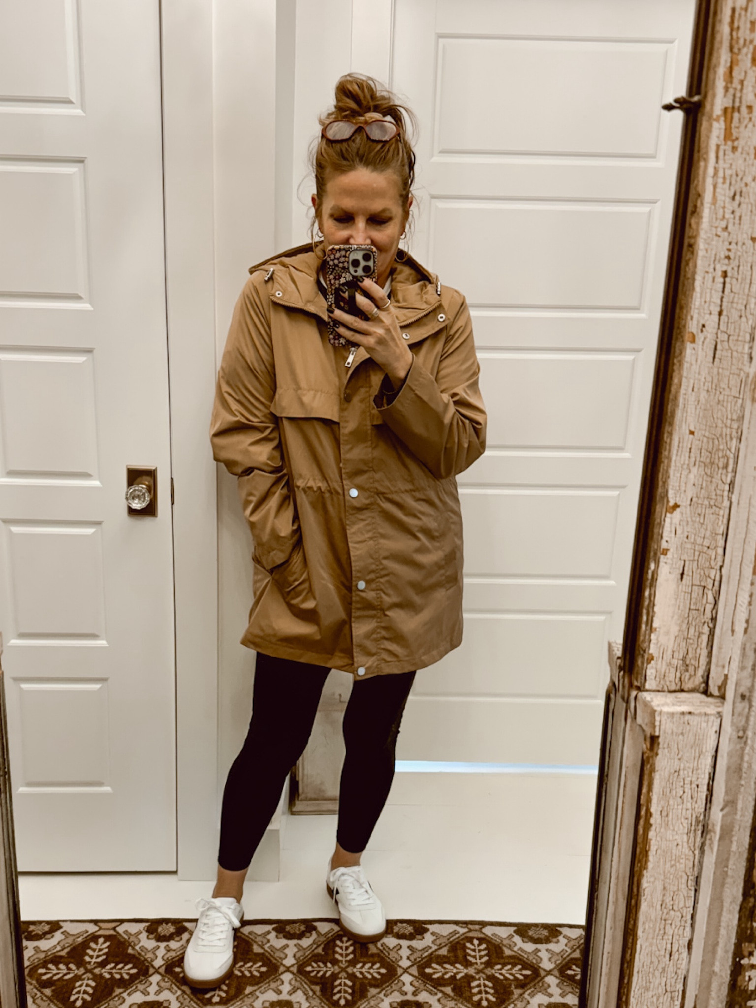 This coat is adorable. It comes in three colors, and comes in sizes XS-3X. And it runs true to size. It’s the cost of the season as it’s such great quality and under $27!  #WalmartPartner @walmart @walmartfashion #walmartfashion 

#LTKOver40 #LTKMidsize