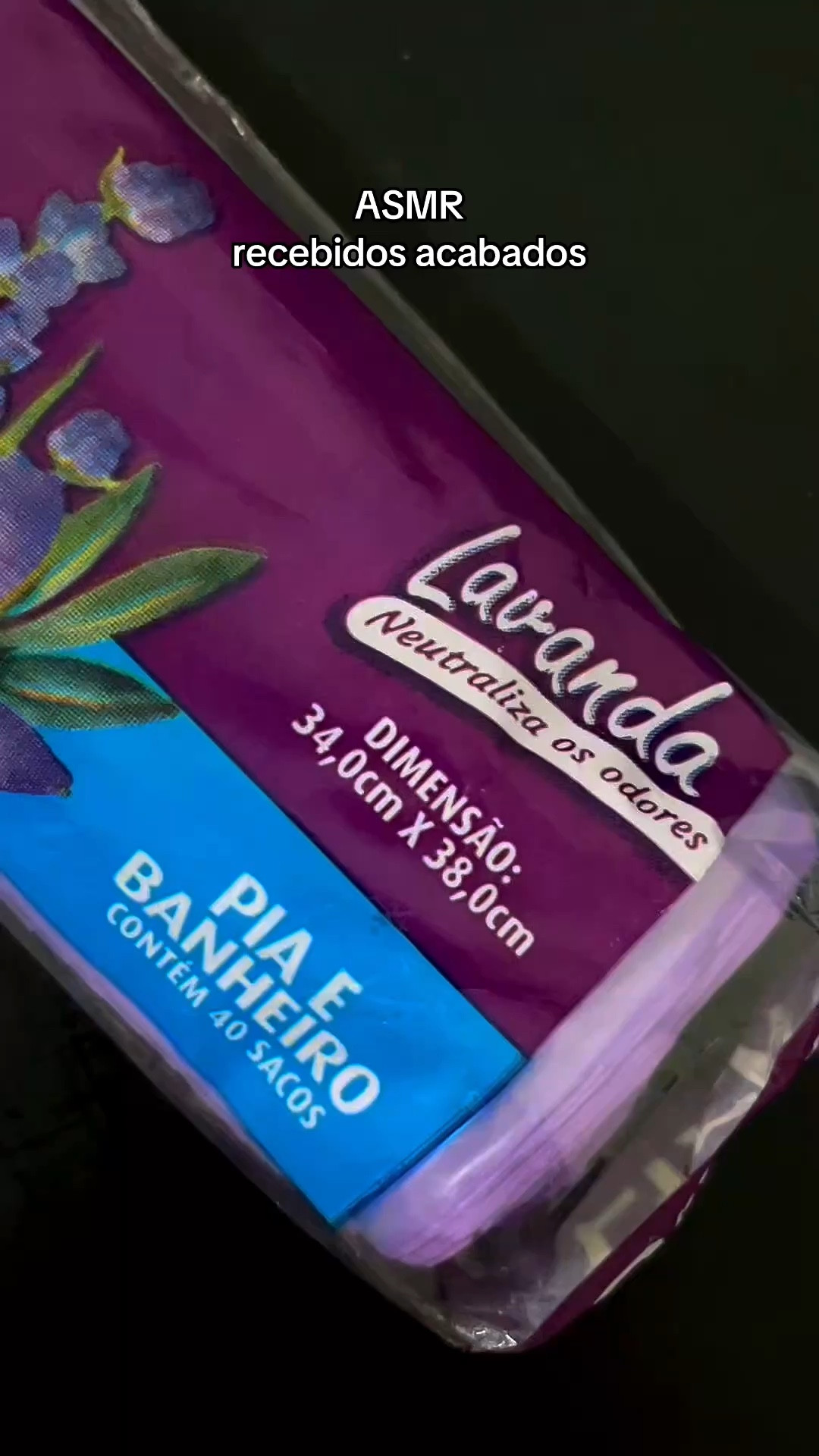 Saco de lixo de lavanda - neutraliza odores, é perfumado e lilás 🤍✨ link com desconto: https://vt.tiktok.com/ZS986CN1VMdNy-zumlw/  
 #cleangirl #dicadeproduto #banheiro #coisasdecasa #dicadecasa 

#LTKbrasil #LTKpromo #LTKhome