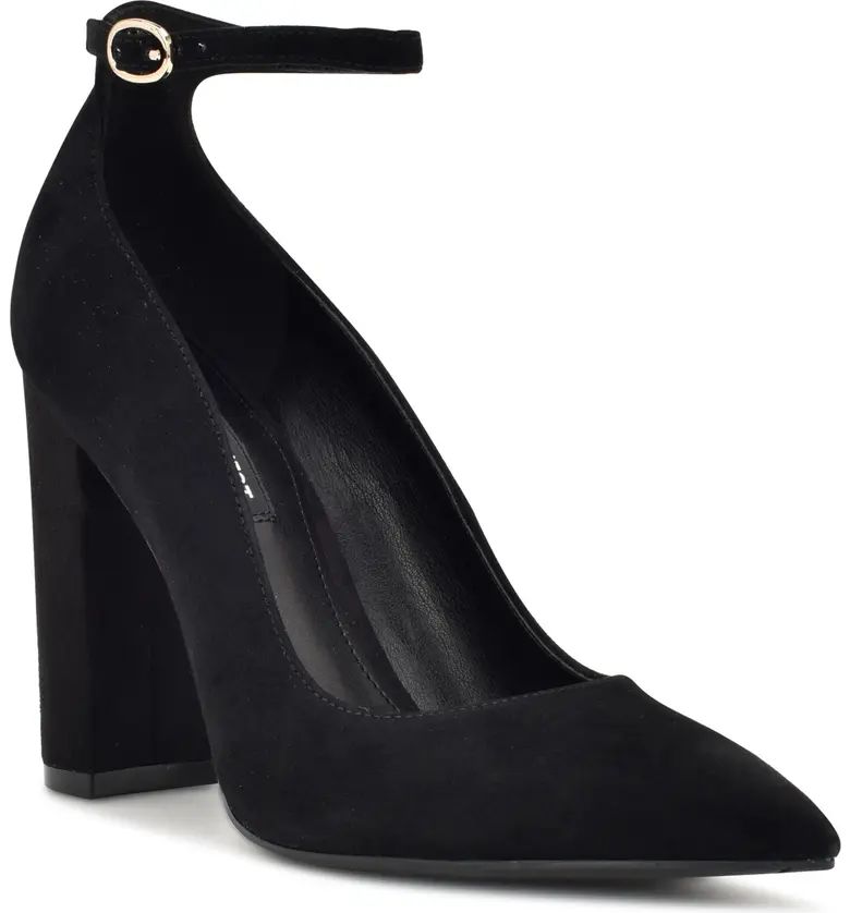 Plana Ankle Strap Pointed Toe Pump (Women) | Nordstrom