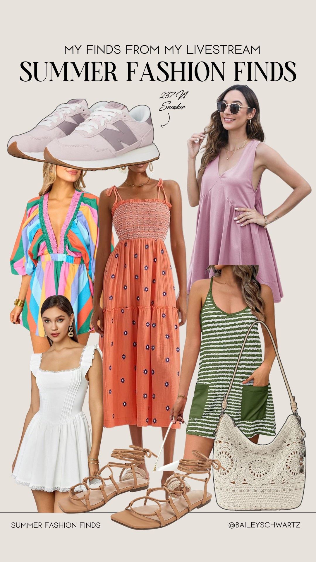 the cutest summer fashion from my recent livestream

#LTKStyleTip #LTKFindsUnder100 #LTKSummerEdit