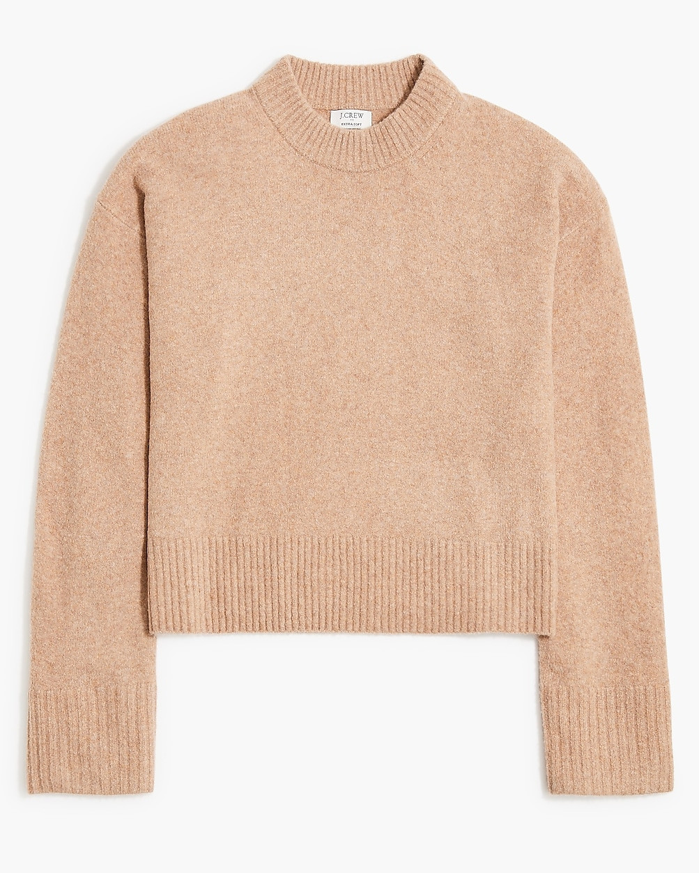 Girlfriend crewneck sweater in extra-soft yarn | J.Crew Factory