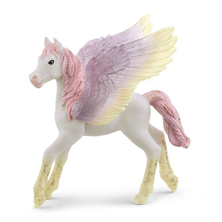 Schleich Bayala - Sunrise Pegasus Foal Figurine - Unicorn Toy with Glittering Wings for Girls and... | Walmart (US)