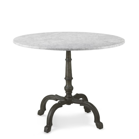 La Coupole Round Iron Bistro Table (42"-56") | Williams-Sonoma