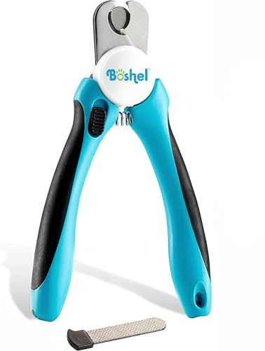 Boshel Small Dog Nail Clipper - Dog Nail Trimmer with Safety Guard, Dog Nail Clippers for Small Dogs & Cat, Razor-Sharp Dog Nail Trimmers, Puppy Toenail Cutter, Pet Nail Clippers for Dogs + Nail File | Amazon (US)