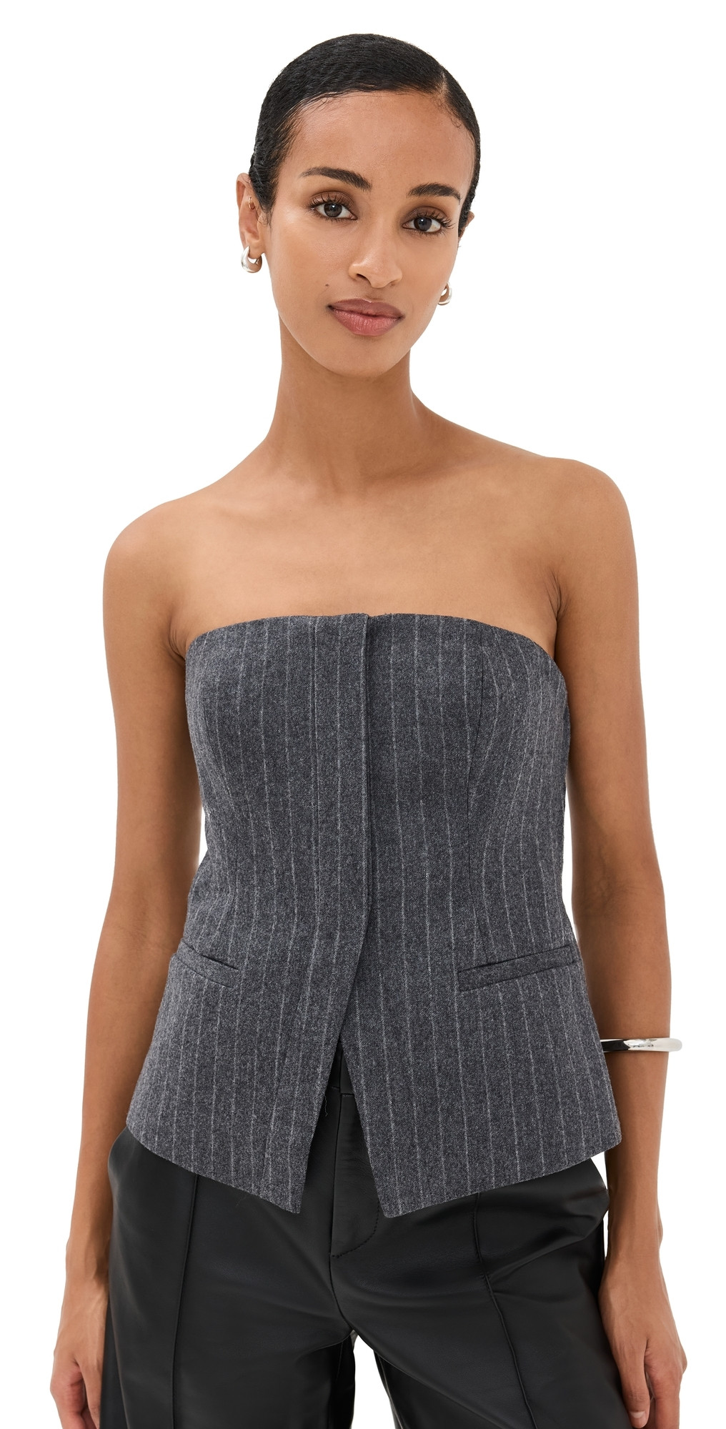 A. L.C. Renee Top Grey Melange 4 | Shopbop