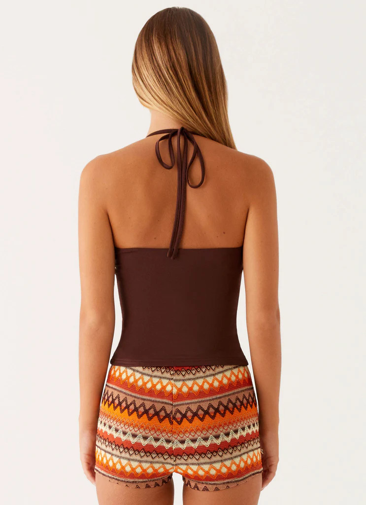 Palm Beach Top - Chocolate | Peppermayo (Global)