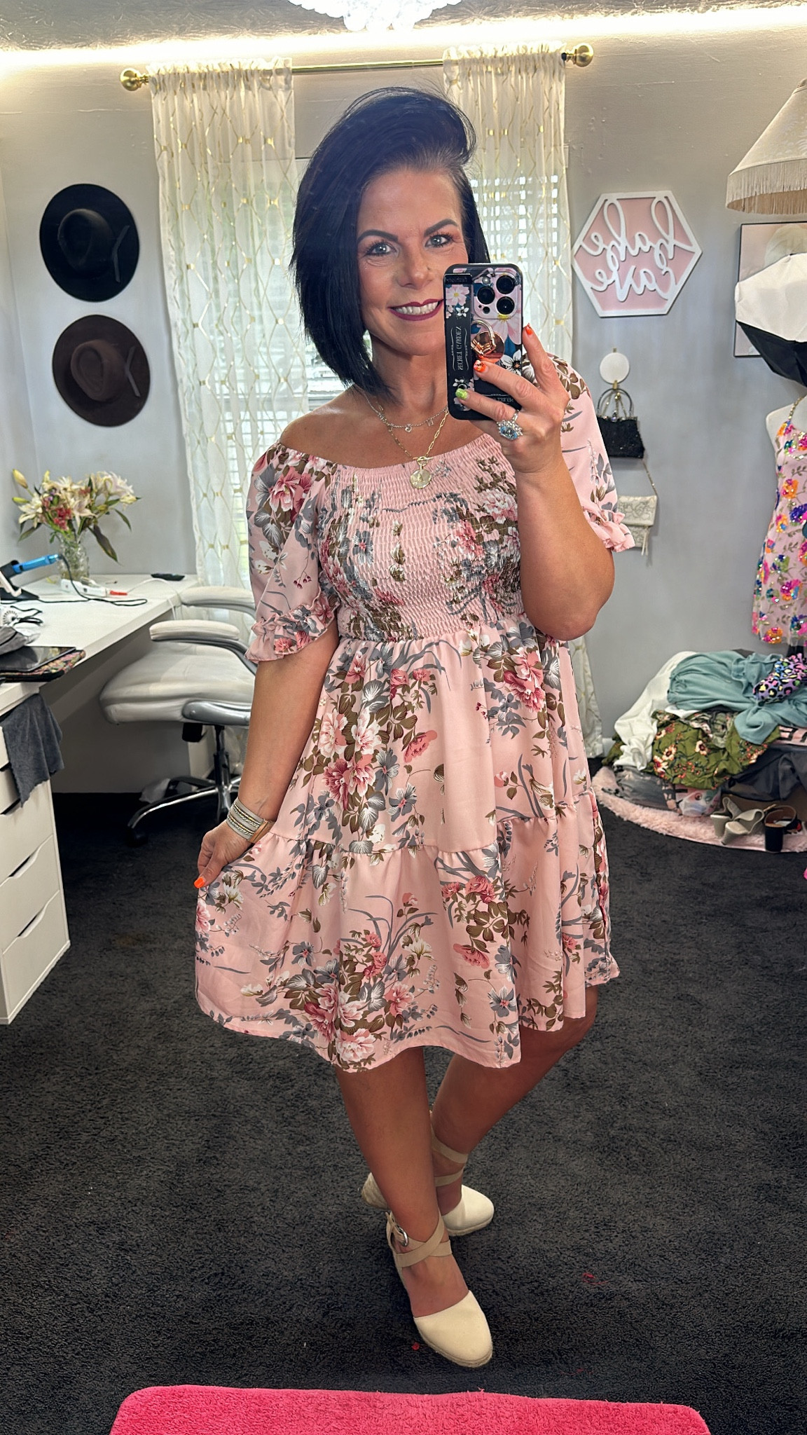 Spring Outfit
The cutest BOHO floral dress
Size Small—TTS

#sheindress #sheinfashion #walmartshoes

#LTKworkwear #LTKstyletip #LTKshoecrush