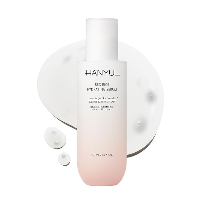 HANYUL Red Rice Hydrating Serum with Vegan Ceramide | Korean Skincare for Deep Hydration, Radiant... | Amazon (US)