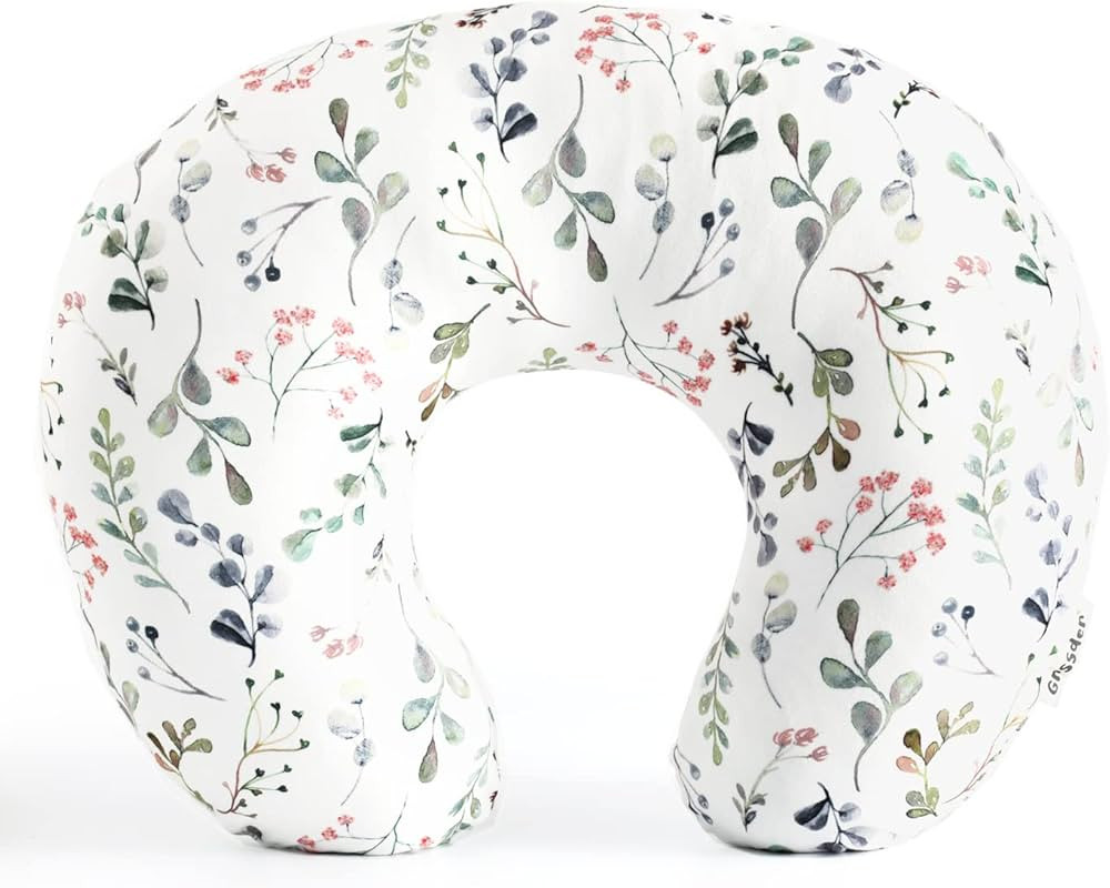 GRSSDER Nursing Pillow Cover Stretchy Minky Removable Nursing Covers for Breastfeeding Pillows, U... | Amazon (US)