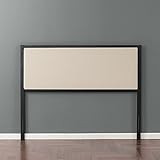 Zinus Kendal Taupe Upholstered Metal Headboard, King | Amazon (US)